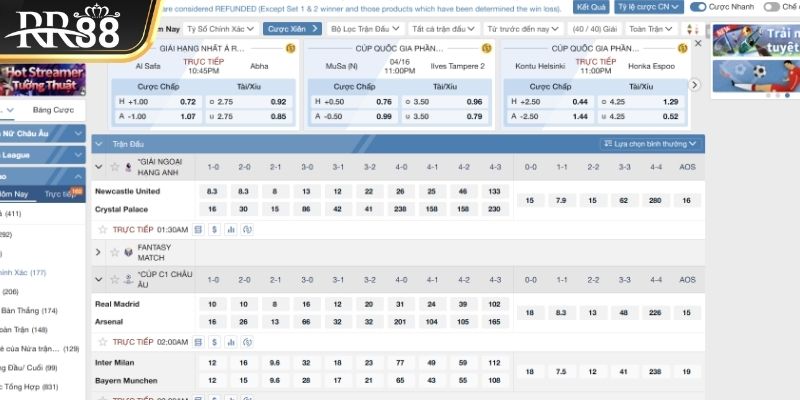 Hướng dẫn tham gia cá cược tại Saba Sports