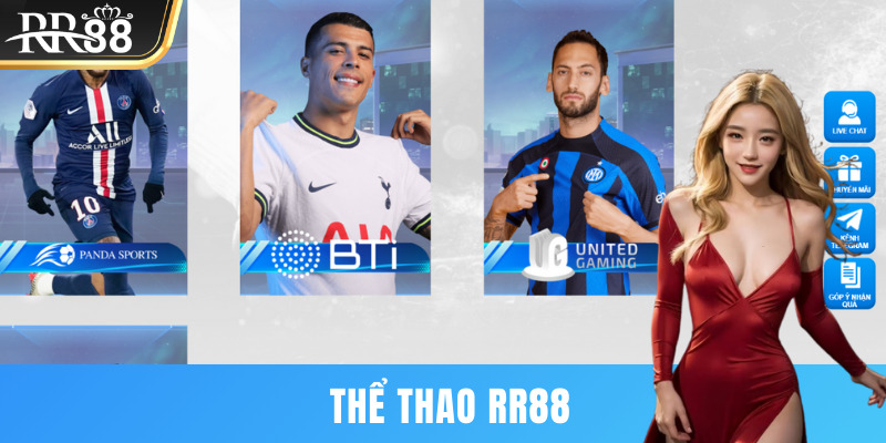 Sảnh Thể Thao RR88 – Cá cược thể thao với Panda Sports, BTi, United Gaming.