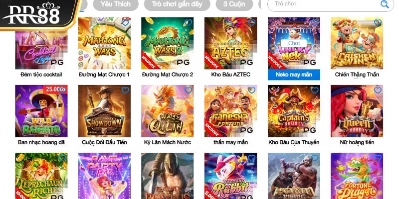 Top game slot hot nhất không nên bỏ lỡ năm 2025